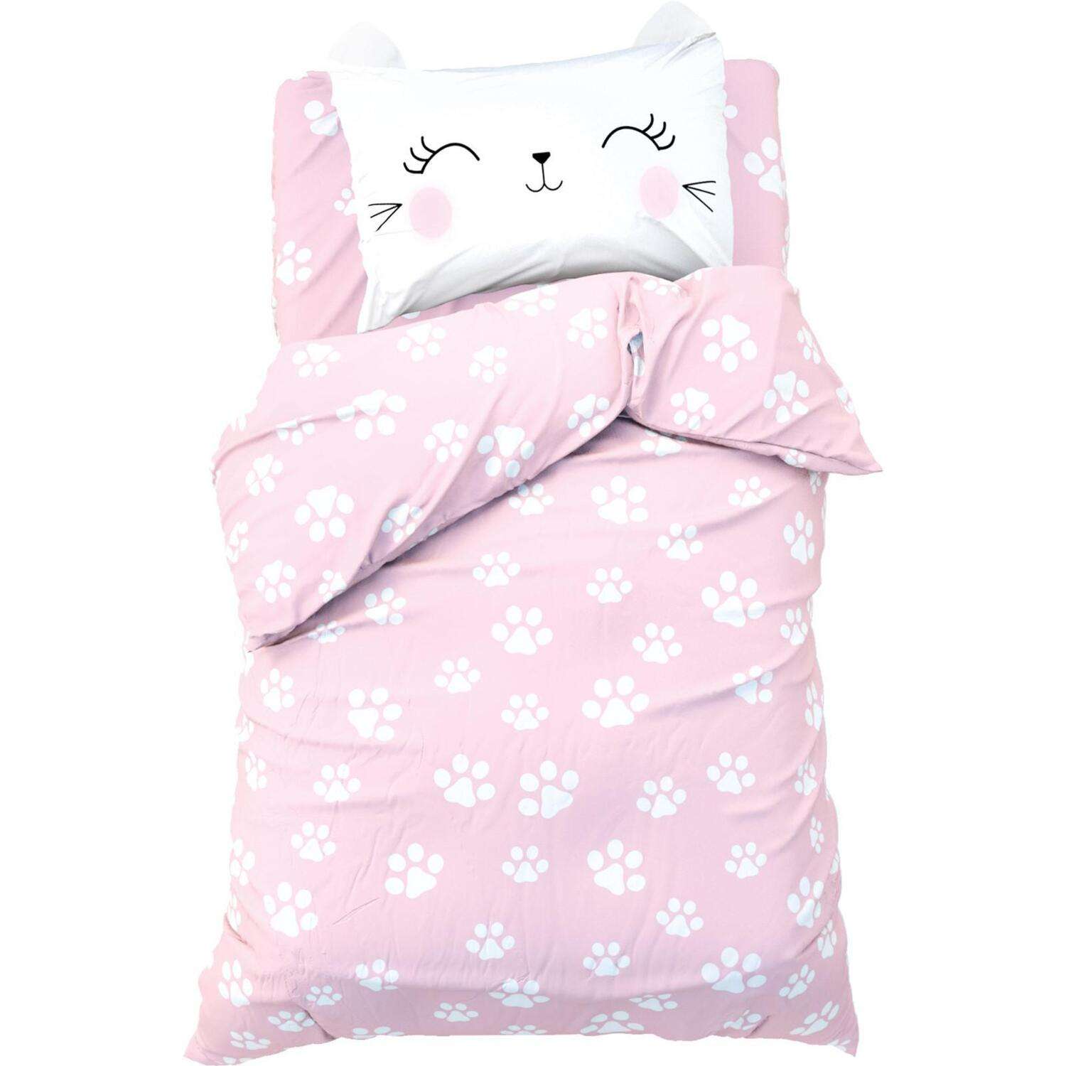 Комплект постельного белья Этель Pink cat - фото 1