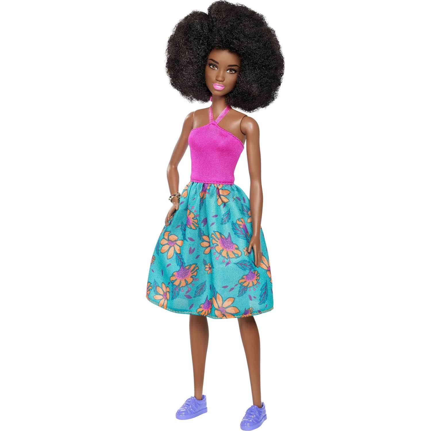 Кукла Barbie из серии Игра с модой DYY89 FBR37 - фото 1