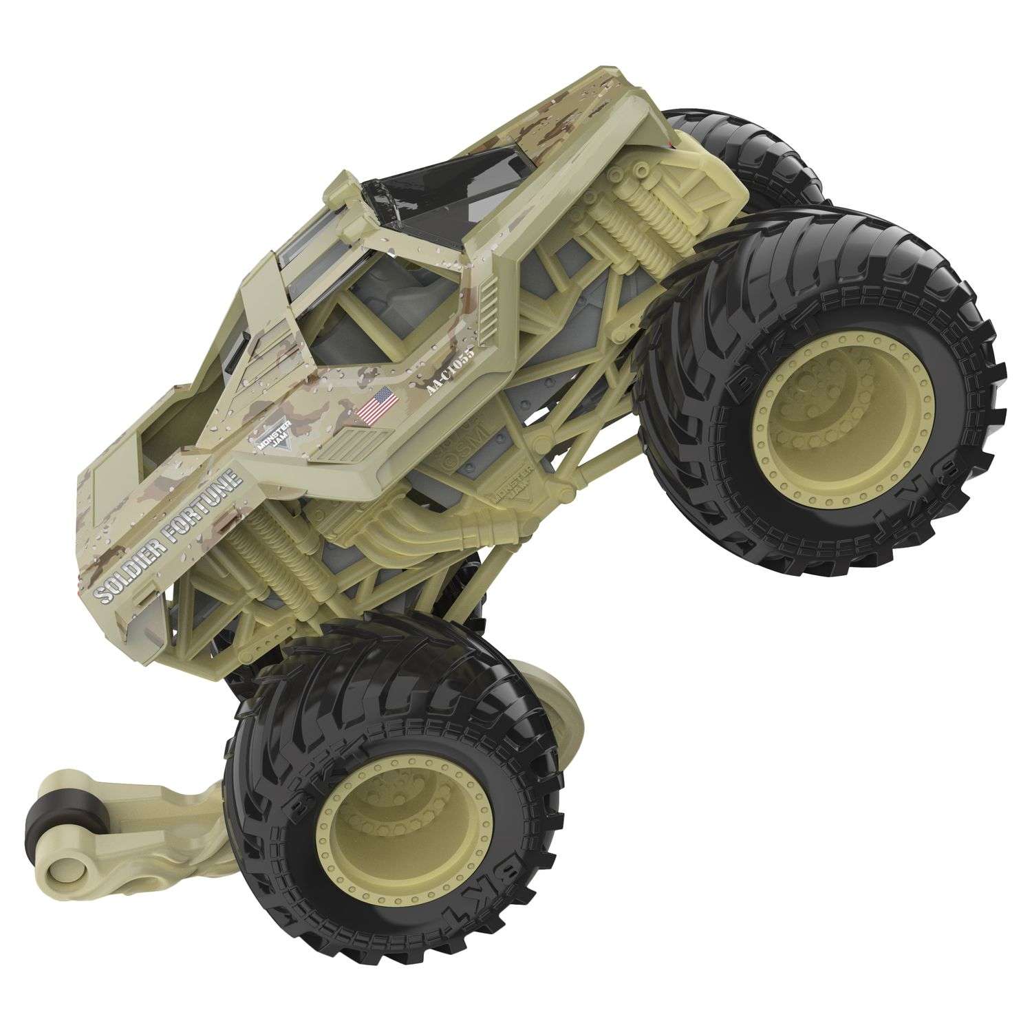 Машинка Monster Jam 1:64 Soldier of Fortune 6060868 6060868 - фото 6