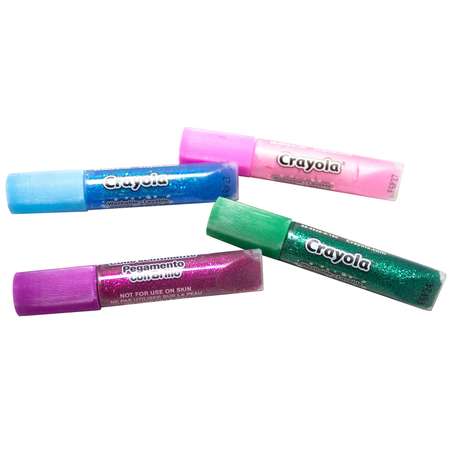 Блестящий клей Crayola 16 мини-тюбиков