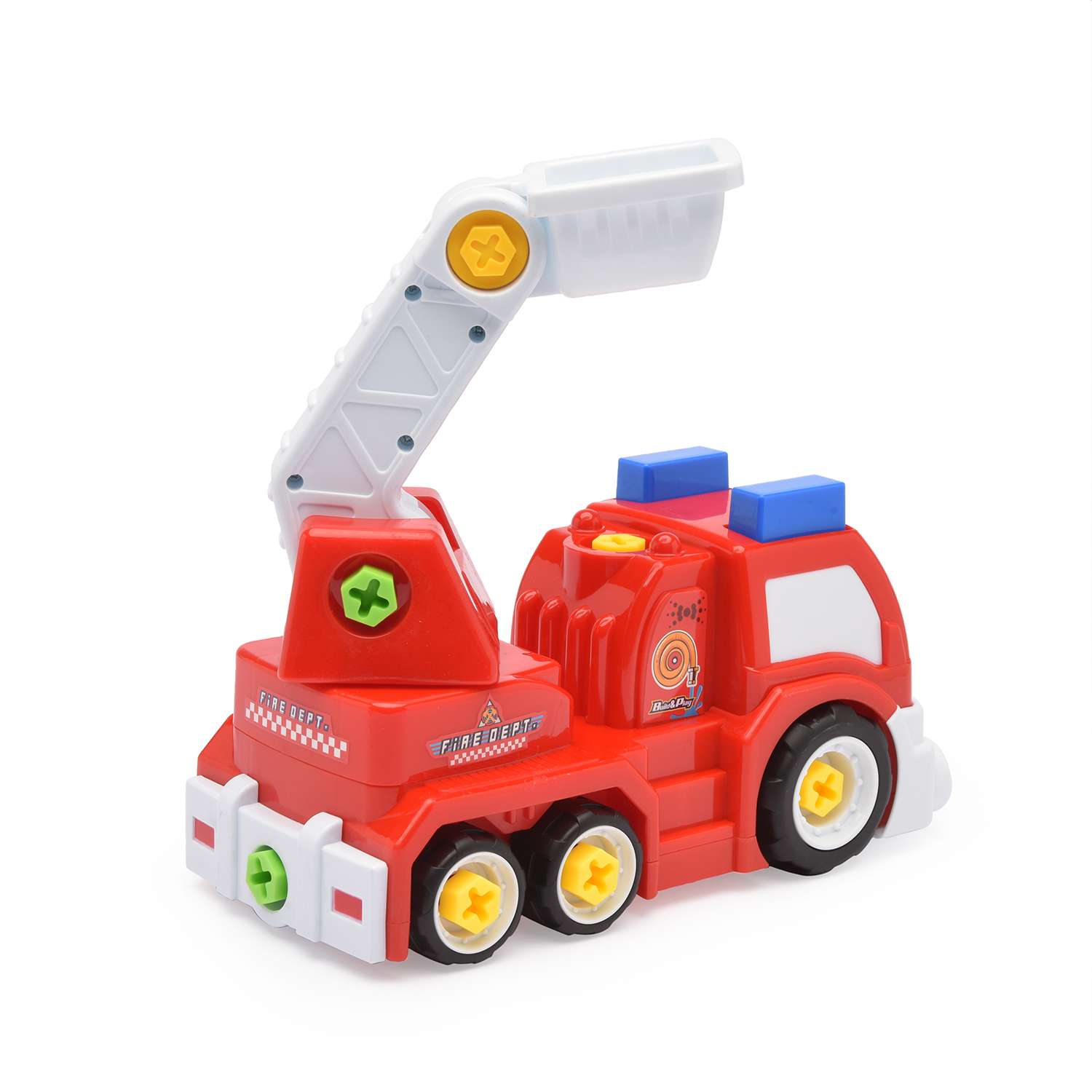 Пожарная машина Devik Toys разборная 3545436 - фото 5
