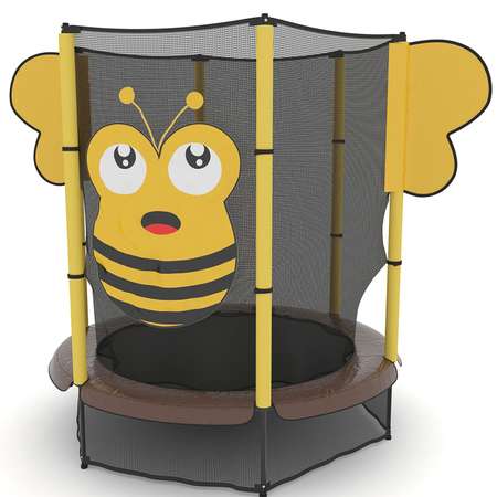 Батут детский каркасный UNIX line 4.6 ft BEE 140 см