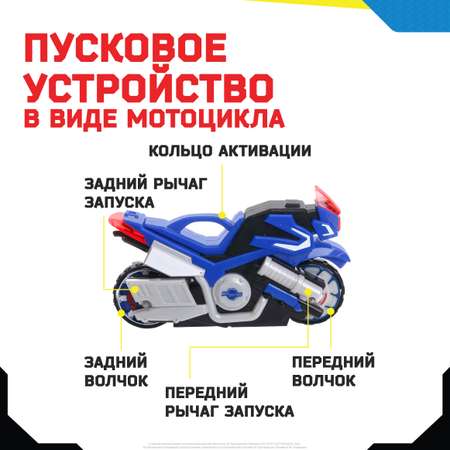 Мотоцикл Moto Fighters синий