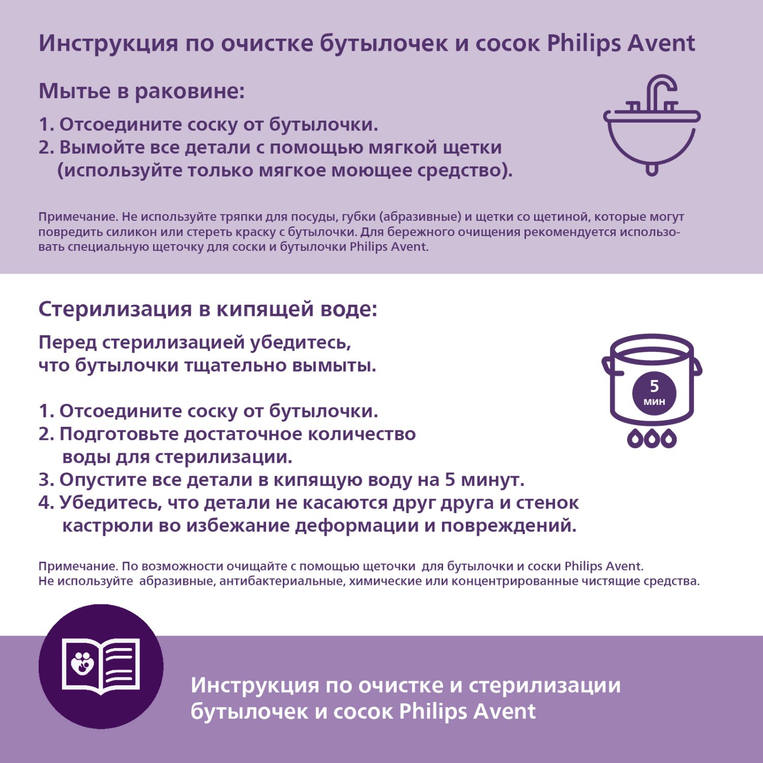 Соски для бутылочек Philips Avent