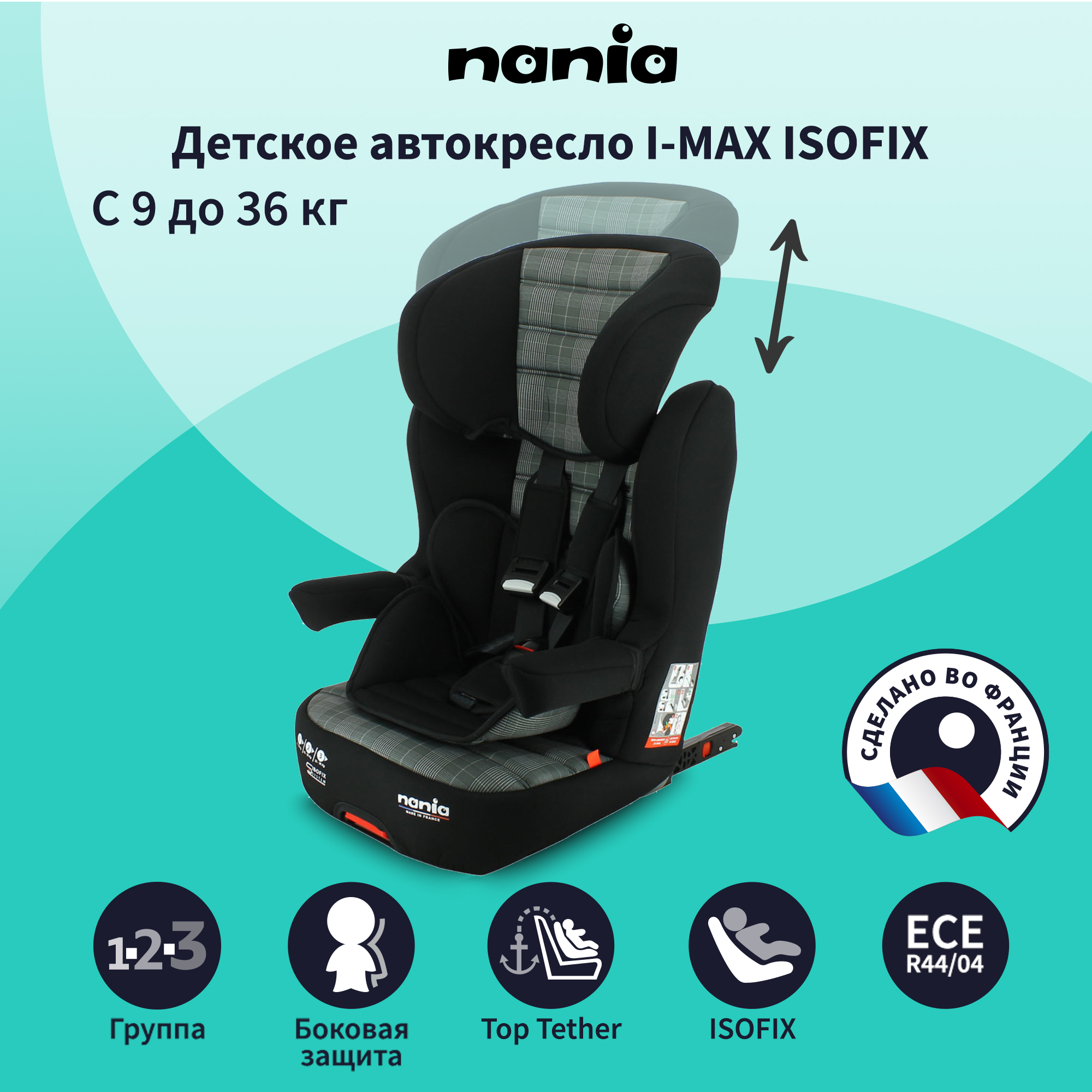 Автокресло Nania IMAX ISOFIX Tech London - фото 1