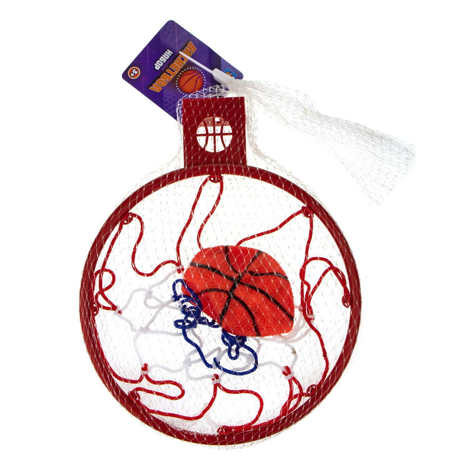 Игровой набор 1 TOY Баскетбольная рама с надувным мячом - фото 3