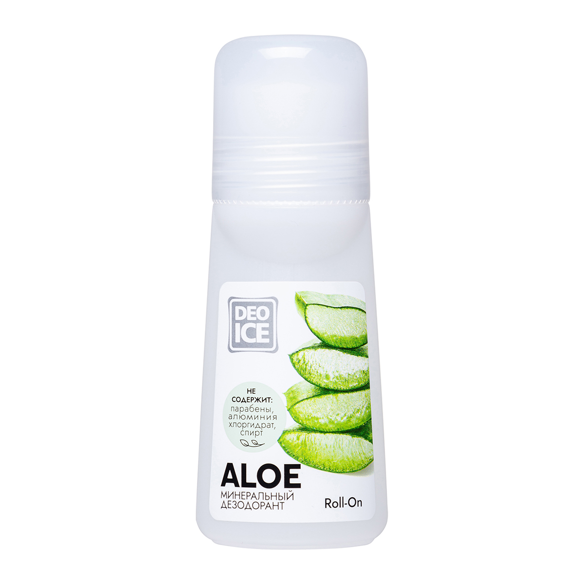 Дезодорант Deoice натуральный минеральный Roll-On Aloe 65 ml - фото 1