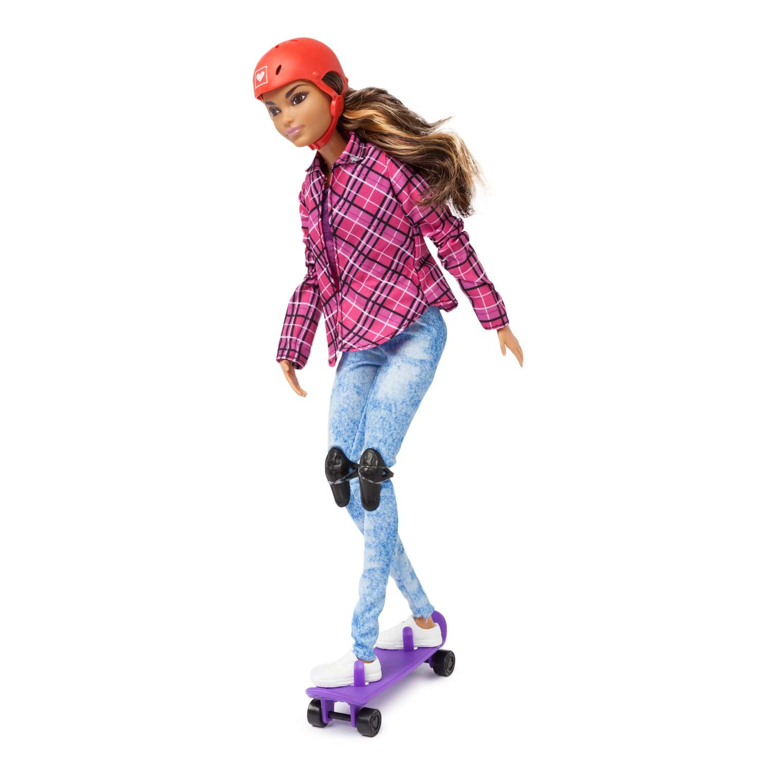 Куклы-спортсменки Barbie Безграничные движения Скейтбордистка (DVF70) DVF68 - фото 2