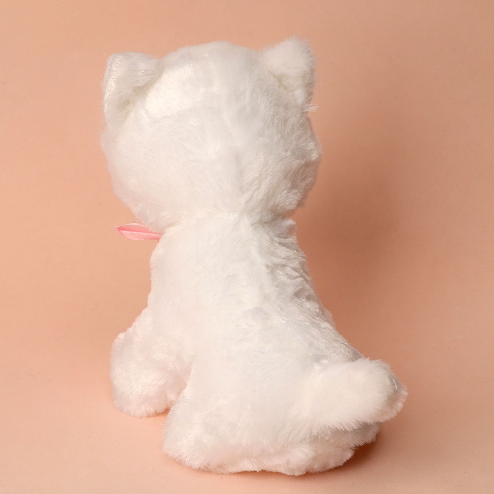 Мягкая игрушка Milo Toys «Мой лучший друг» белый котик - фото 4