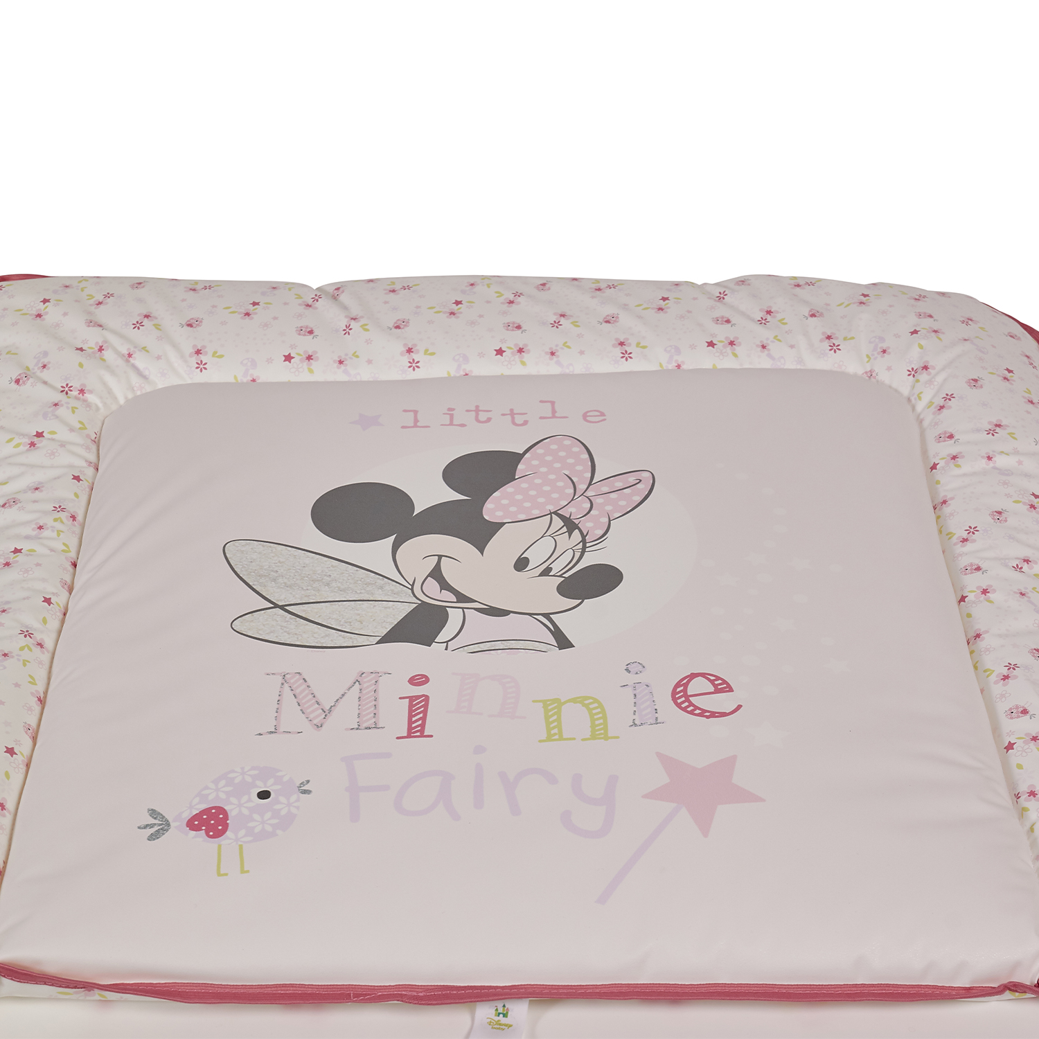 Матрас для пеленания Polini kids Disney baby Минни Маус Фея 77*72см Розовый - фото 5