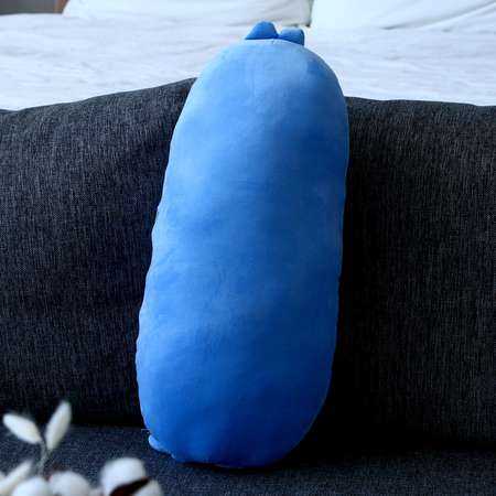 Мягкая игрушка Sima-Land подушка «Пингвин с бантиком» 50 см цвет бело-голубой