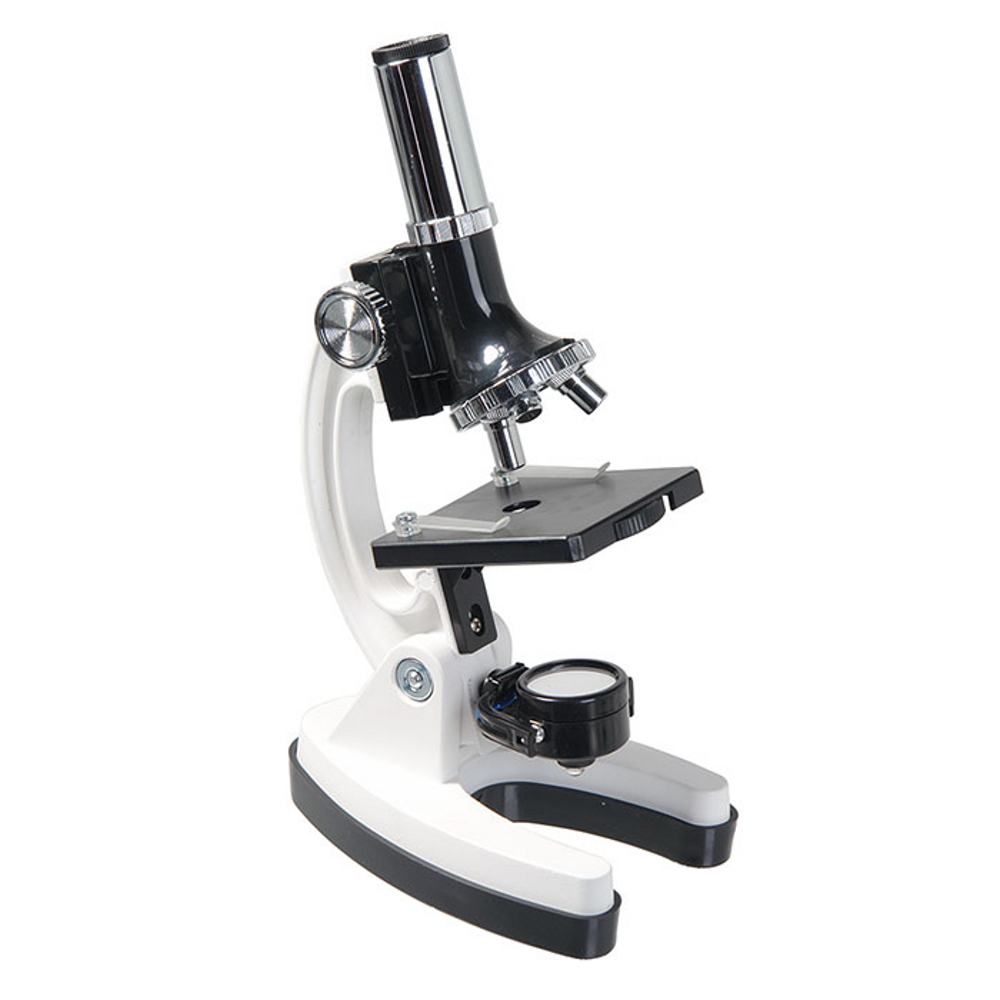 Микроскоп Микромед 100х-900х в кейсе с препаратами и инструментами 52 предмета - фото 3