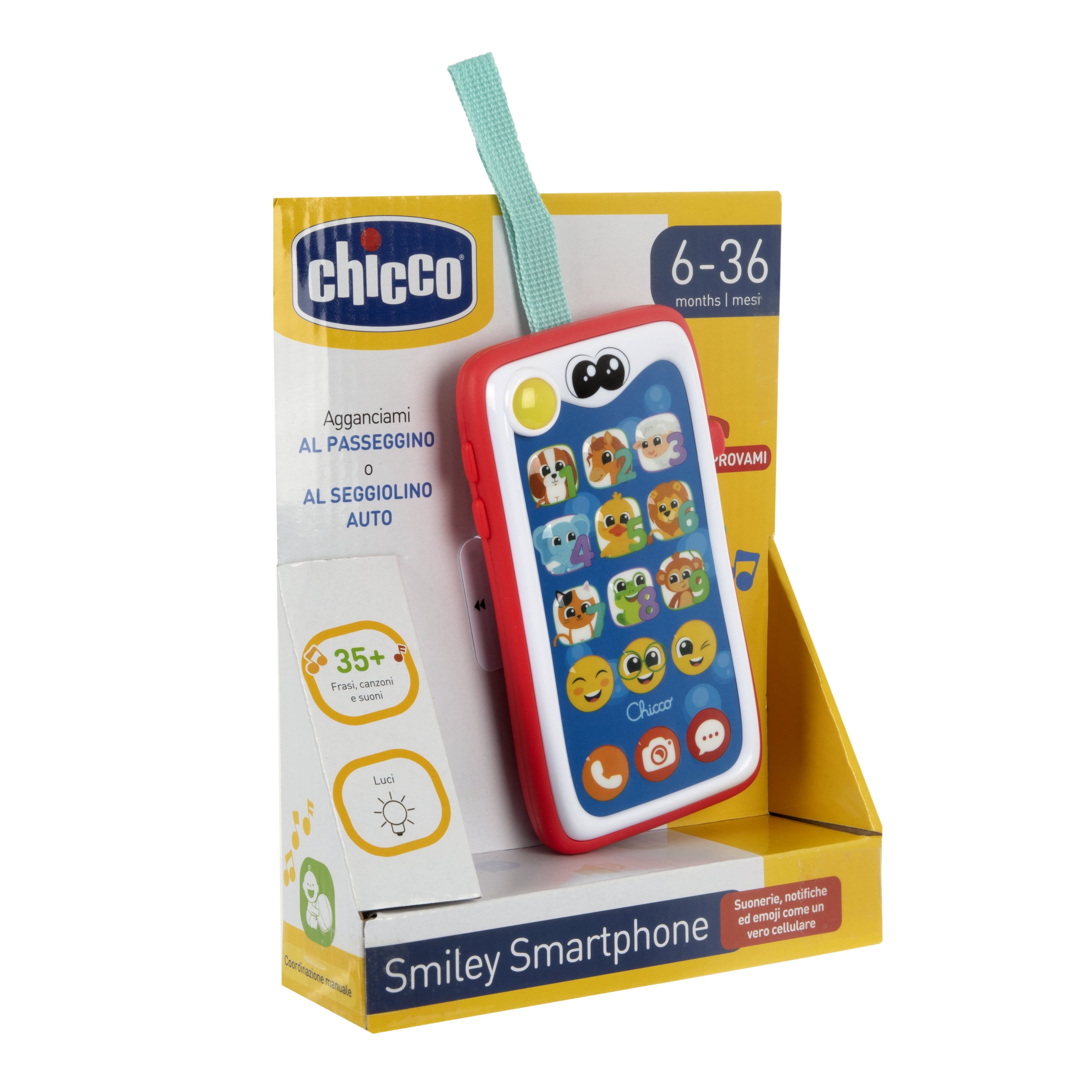 Игрушка Chicco пластиковая музыкальная Мой первый смартфон 00011161000000 - фото 8