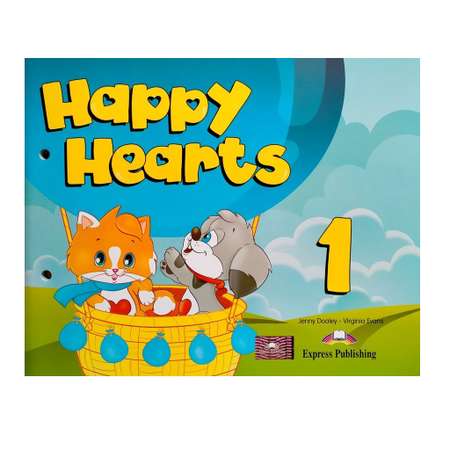 Учебник Express Publishing Happy Hearts 1 Pupils Book (with stickers press outs and optionals)