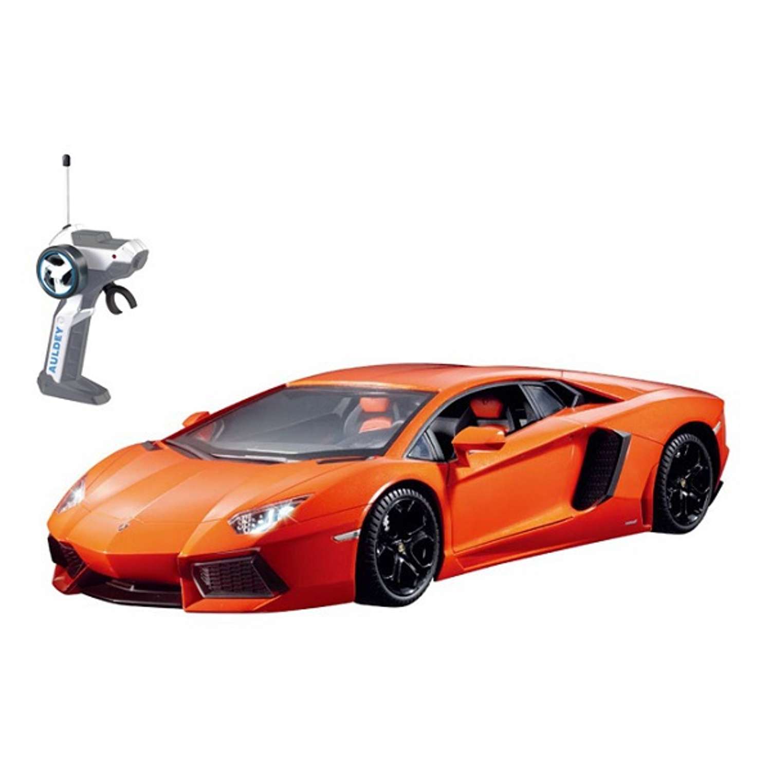 Машина на р/у Auldey Toy Industry Lamborghini Aventador 1:28 оранжевая - фото 1