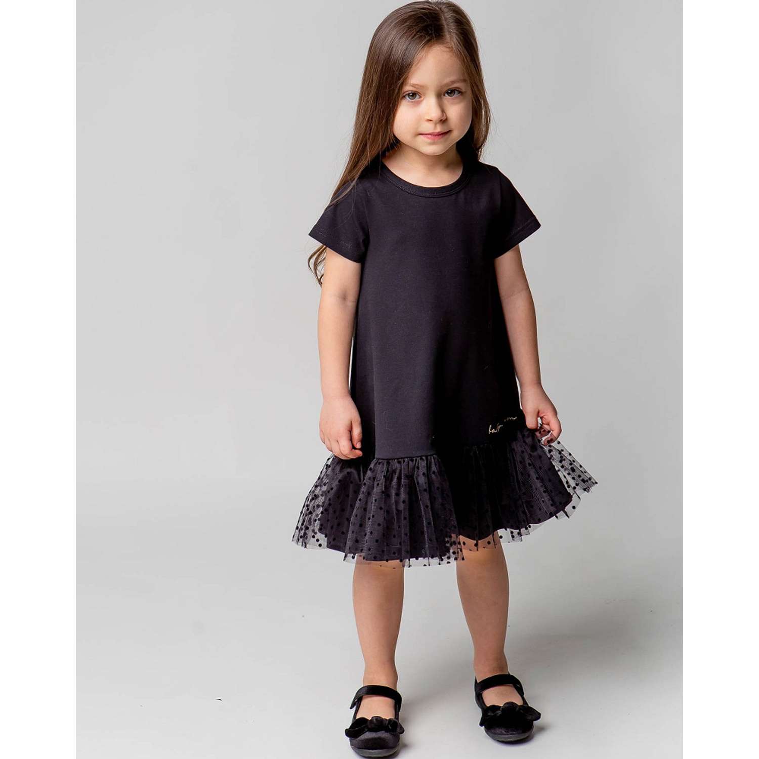 Платье BABY-BOOM С137/4-K черный - фото 2