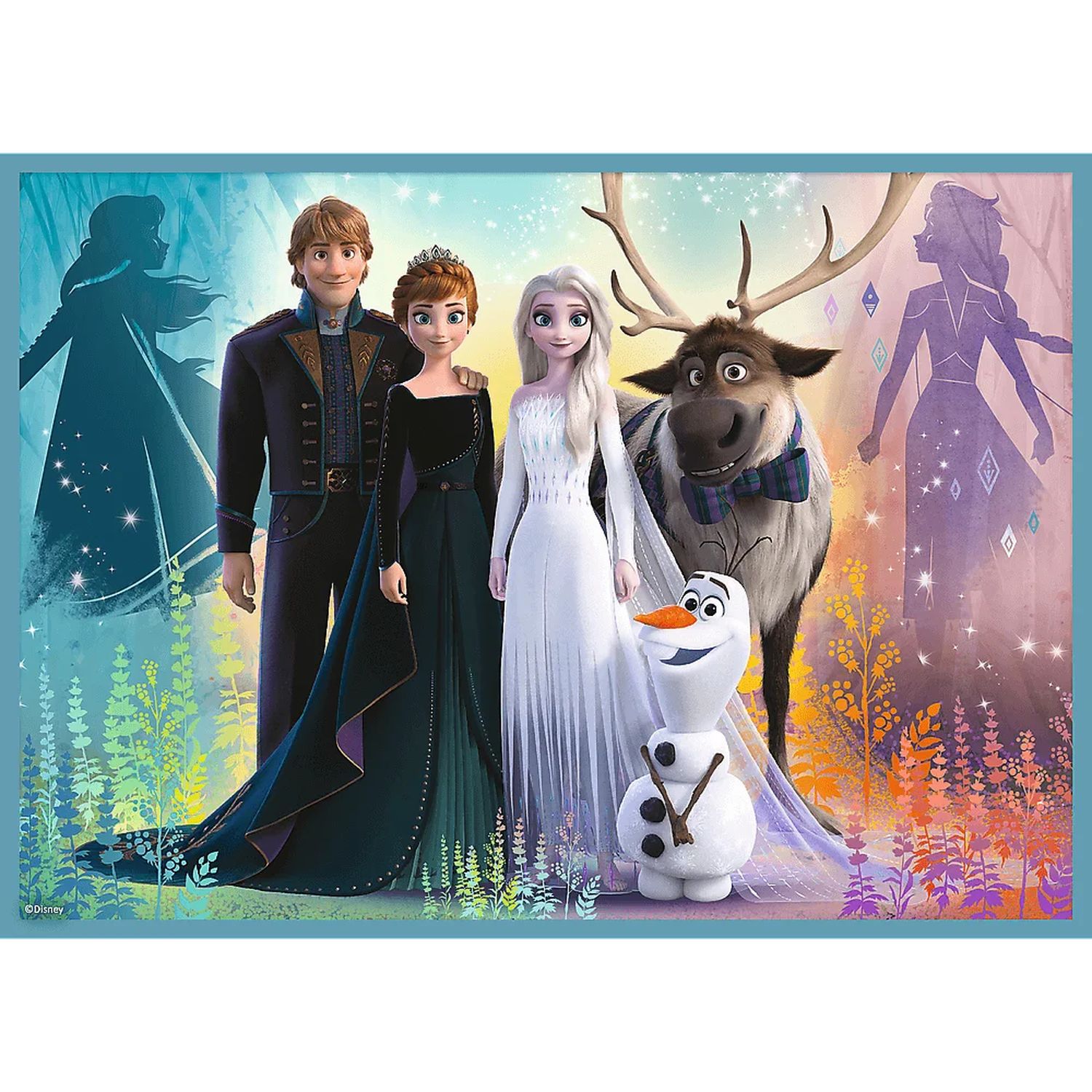 Пазл Тref Frozen2 Удивительный мир 4в1 71элемент 34381 - фото 4