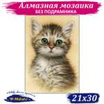 Алмазная мозаика Милато NR-125 Котёнок