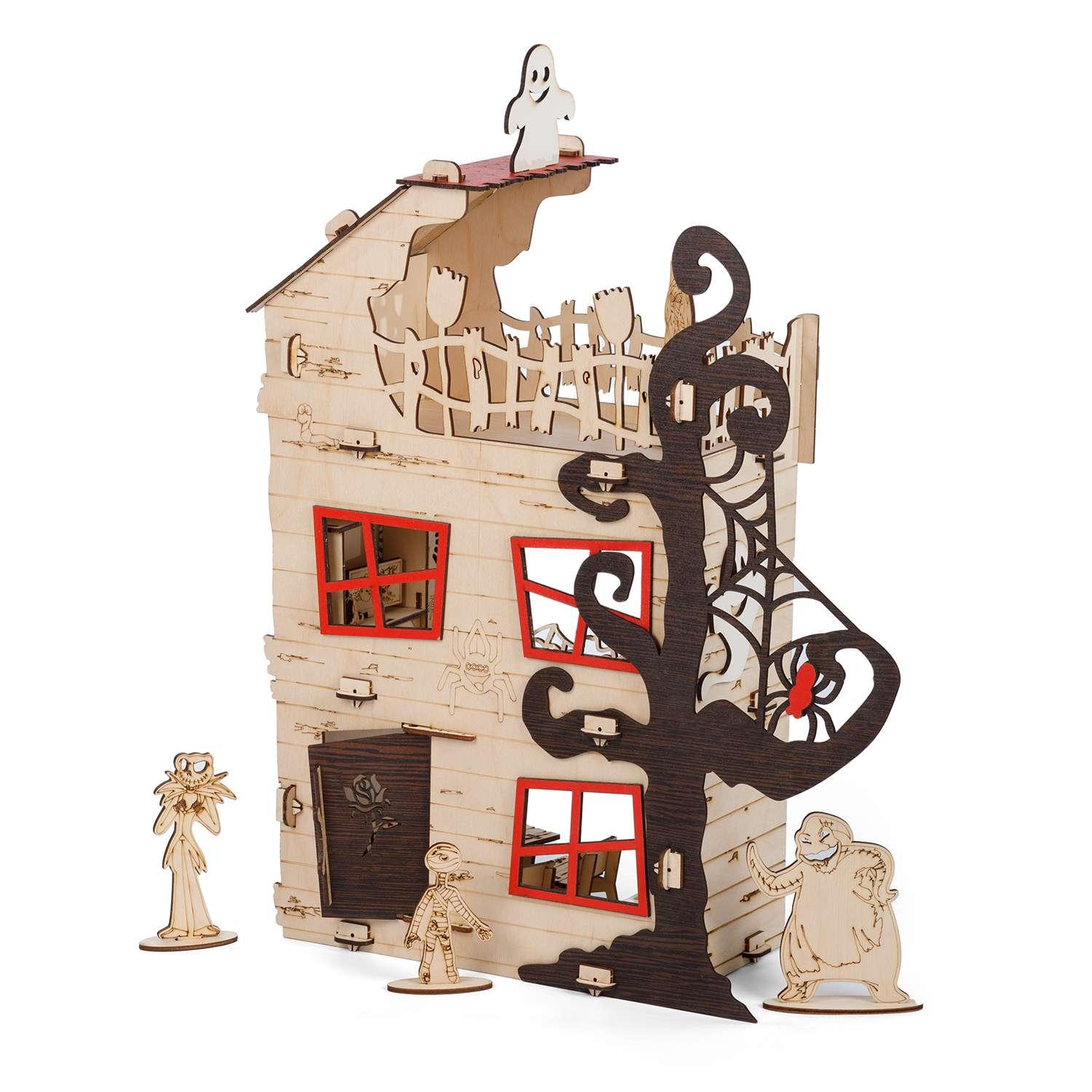 Сборная модель Тутси Дом привидений / мебель и фигуры в комплекте 1-144-2021 - фото 2