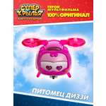 Самолет Super Wings Супер питомец Диззи без механизмов розовый