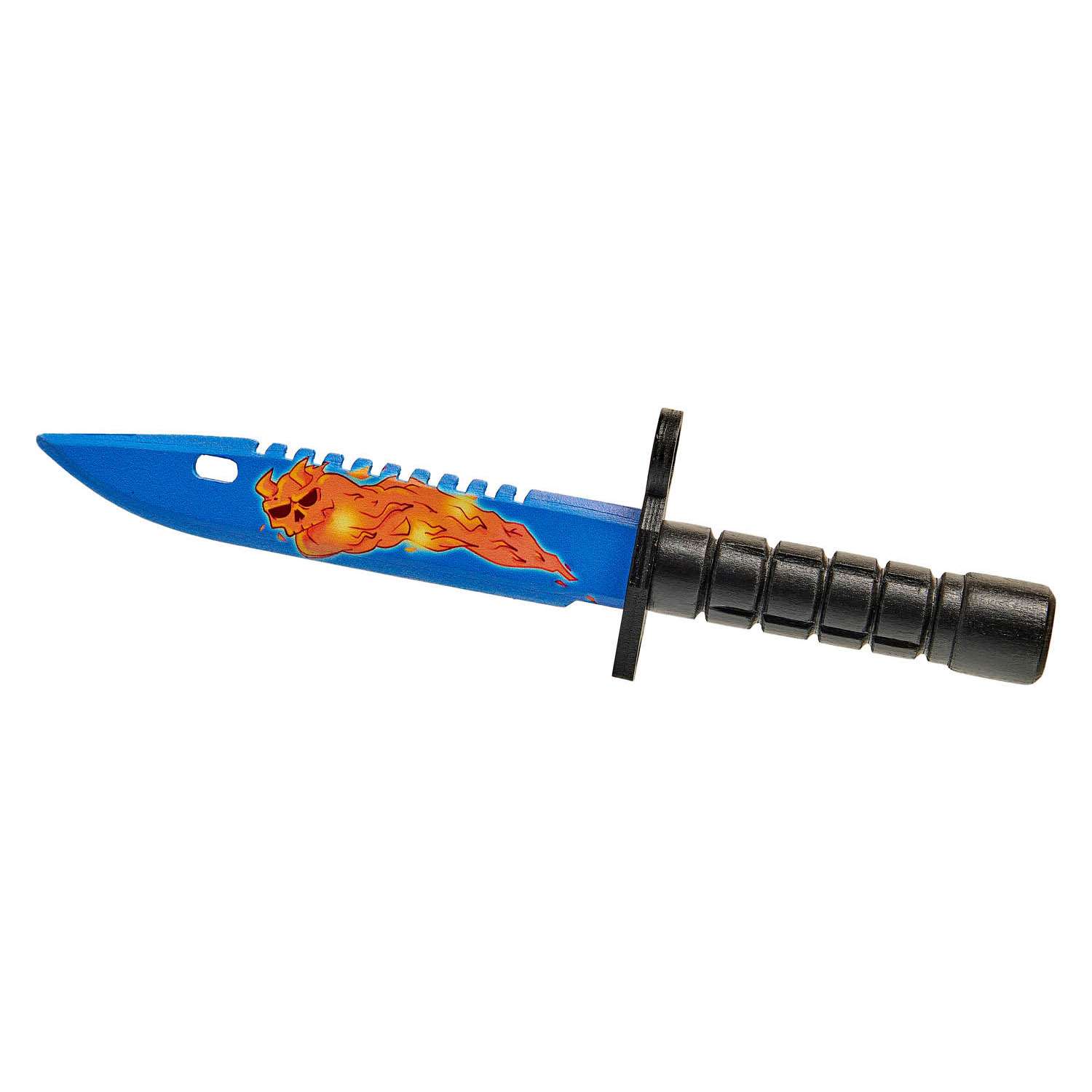 Штык-нож MASKBRO Байонет М-9 Дух огня деревянный - фото 1