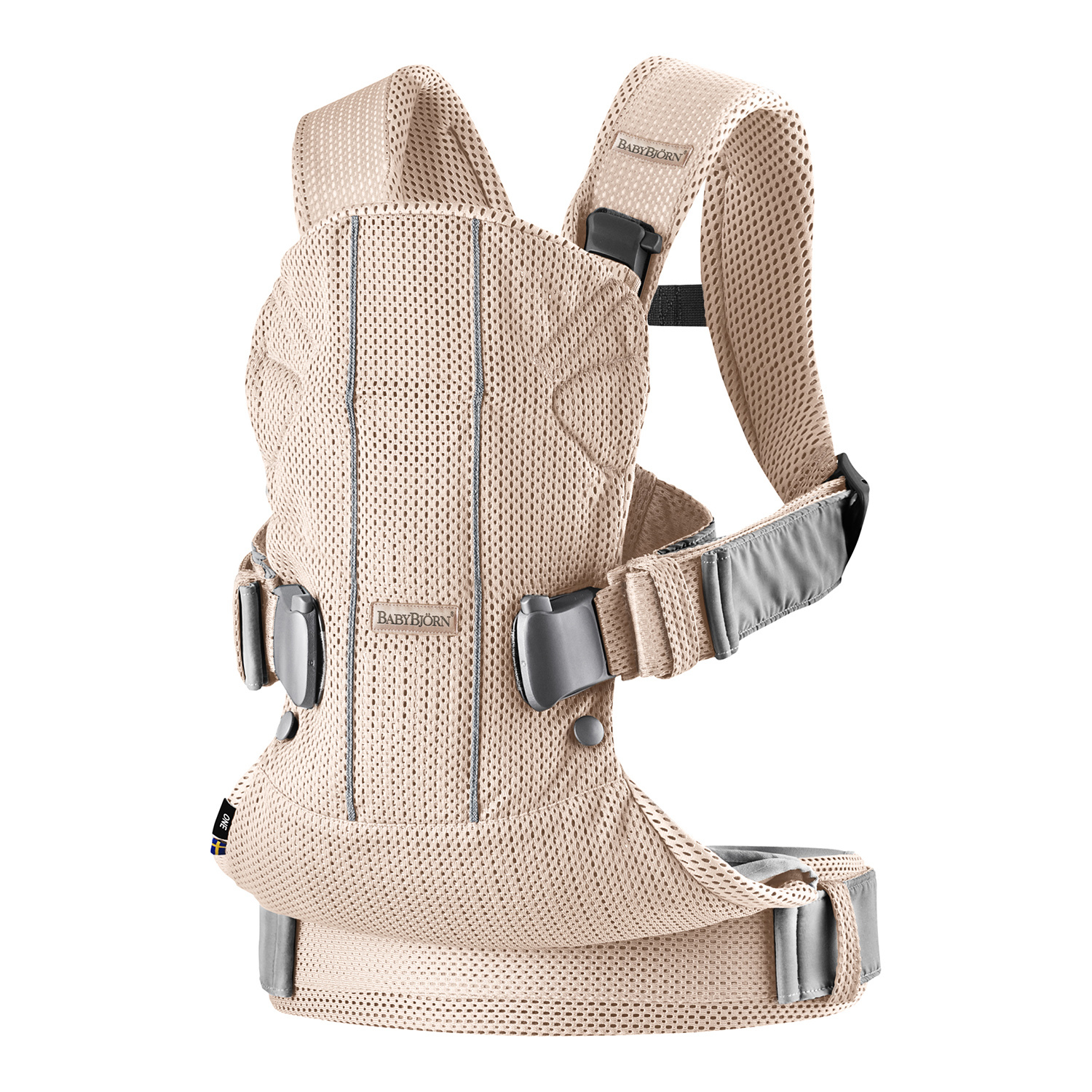 Рюкзак для переноски детей BabyBjorn One Mesh Розовый - фото 1