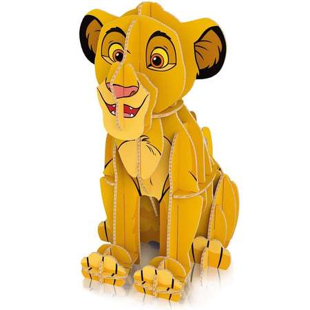 Пазл 104 и 3D модель CLEMENTONI Король лев