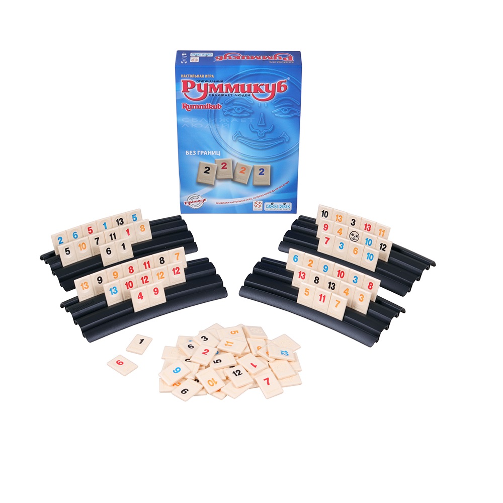 Настольная игра Стиль жизни Руммикуб Без границ мини Rummikub купить по  цене 1679 ₽ в интернет-магазине Детский мир