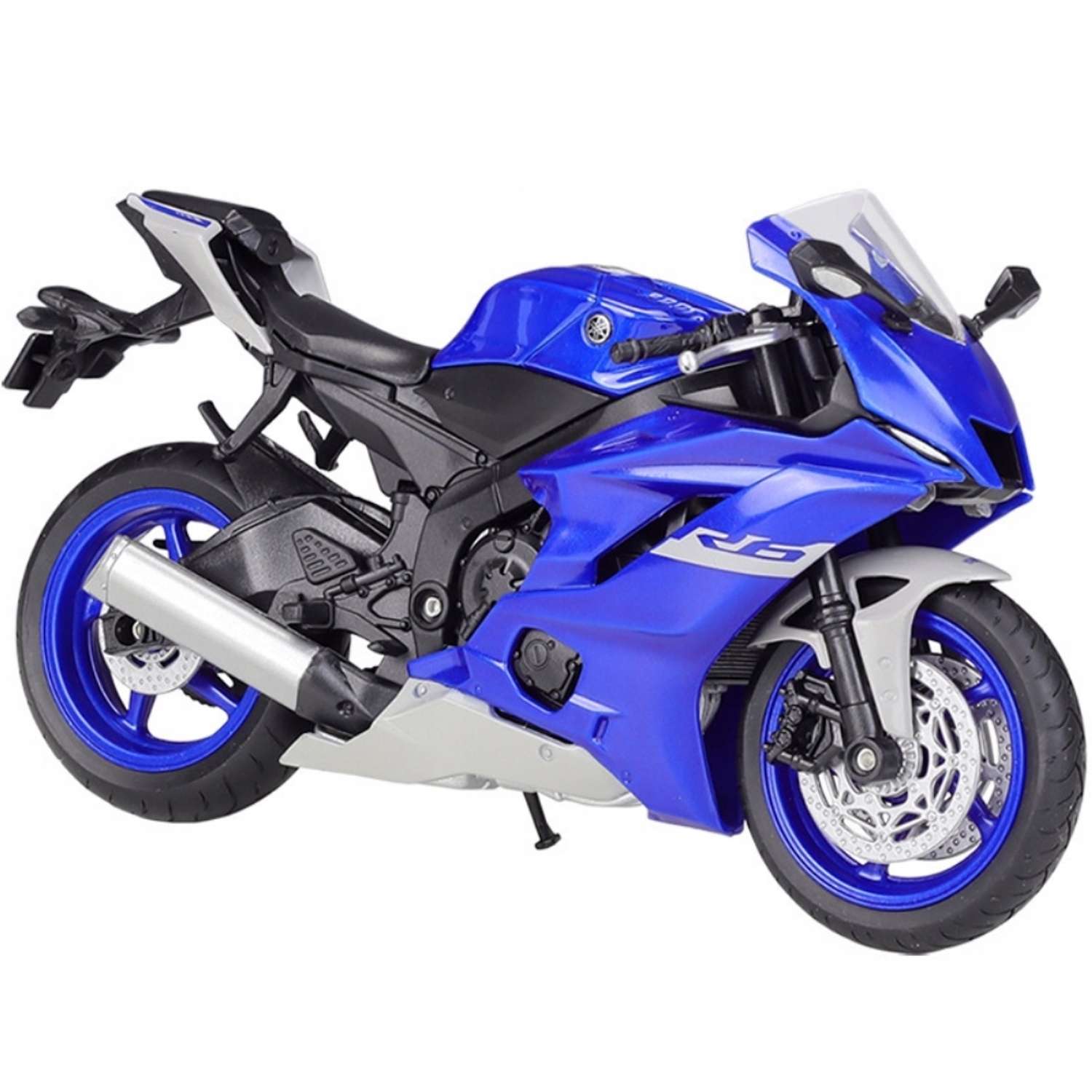 Мотоцикл WELLY 1:12 Yamaha YZF-R6 синий 62201GW - фото 1