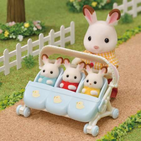 Набор Sylvanian Families Коляска для тройняшек 5533