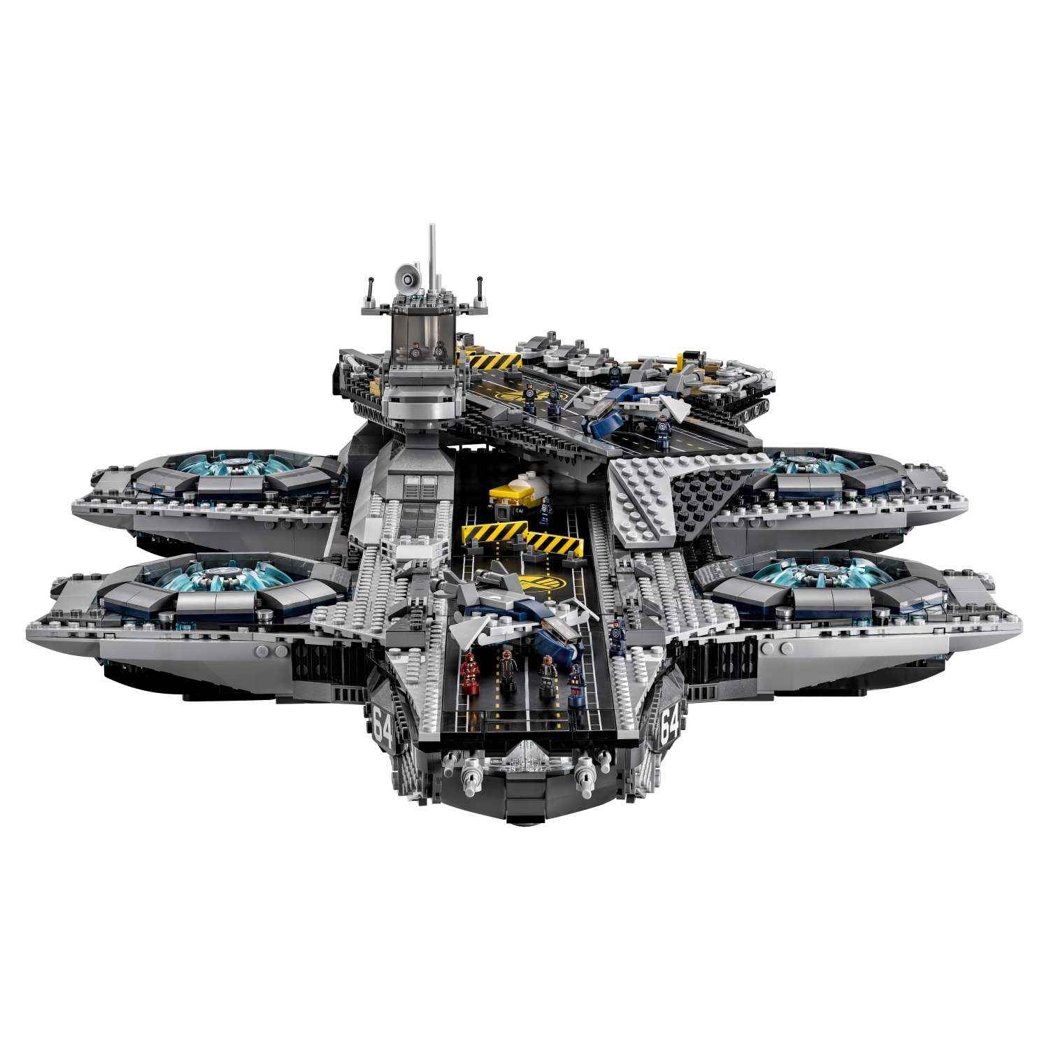 Конструктор LEGO Super Heroes Воздушный перевозчик организации Щ.И.Т. (76042) - фото 7