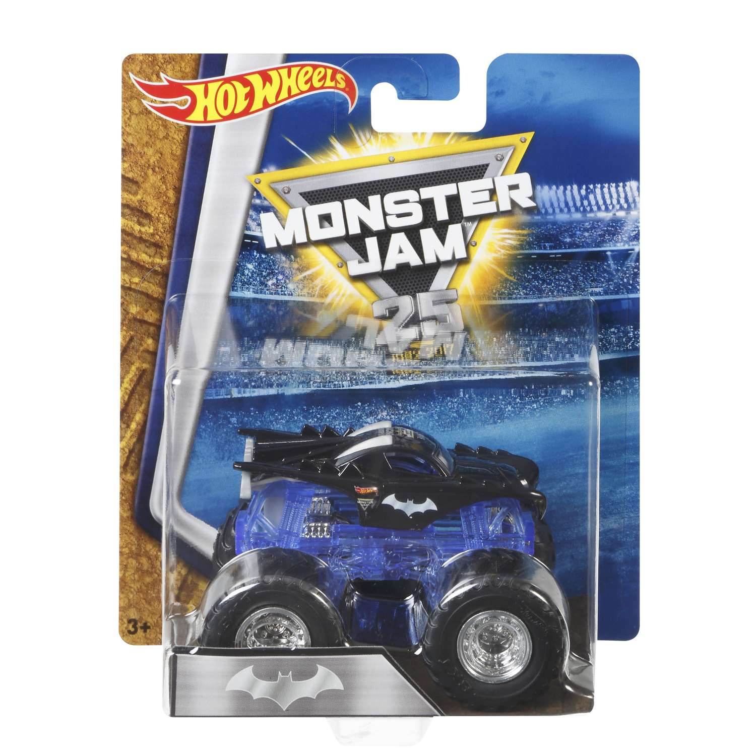 Машинка Hot Wheels Monster Jam Batman 1:64 BHP37 - фото 2