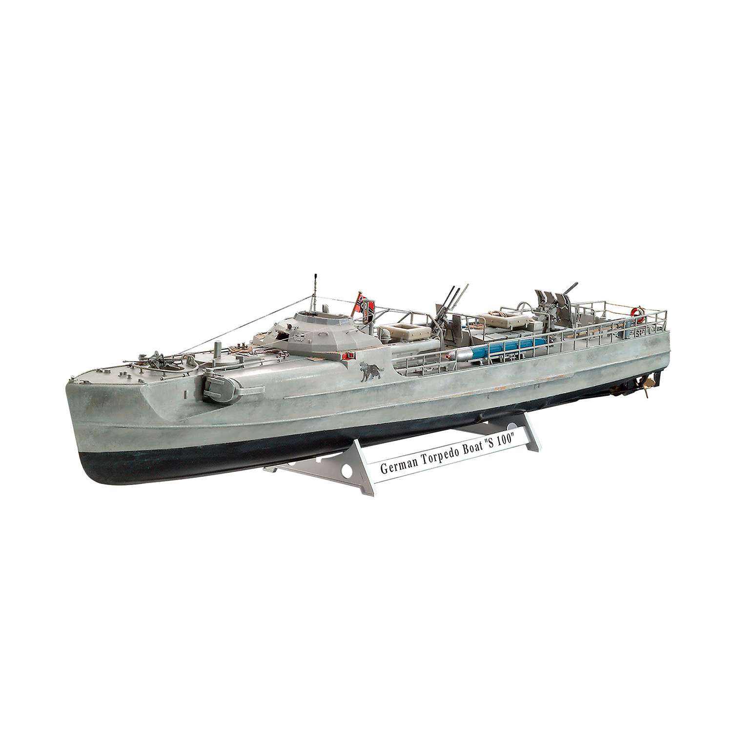 Сборная модель Revell Немецкий корабль Fast Attack Craft S-100 05162 - фото 1