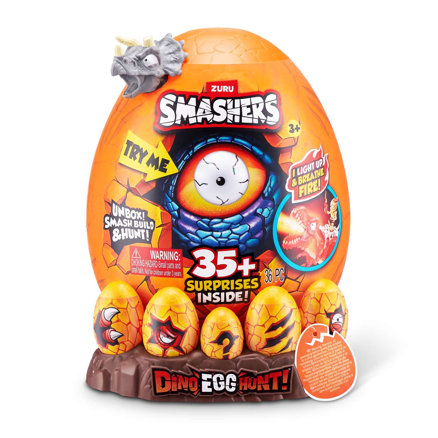 Набор игровой Smashers Dino Egg hunt Яйцо (Сюрприз) 74133 74133 - фото 20