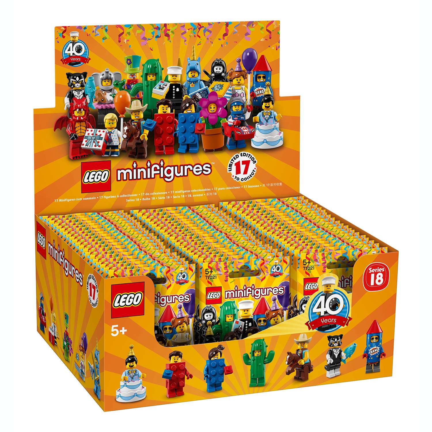 Минифигурки LEGO Юбилейная серия 71021 в непрозрачной упаковке (Сюрприз) - фото 3