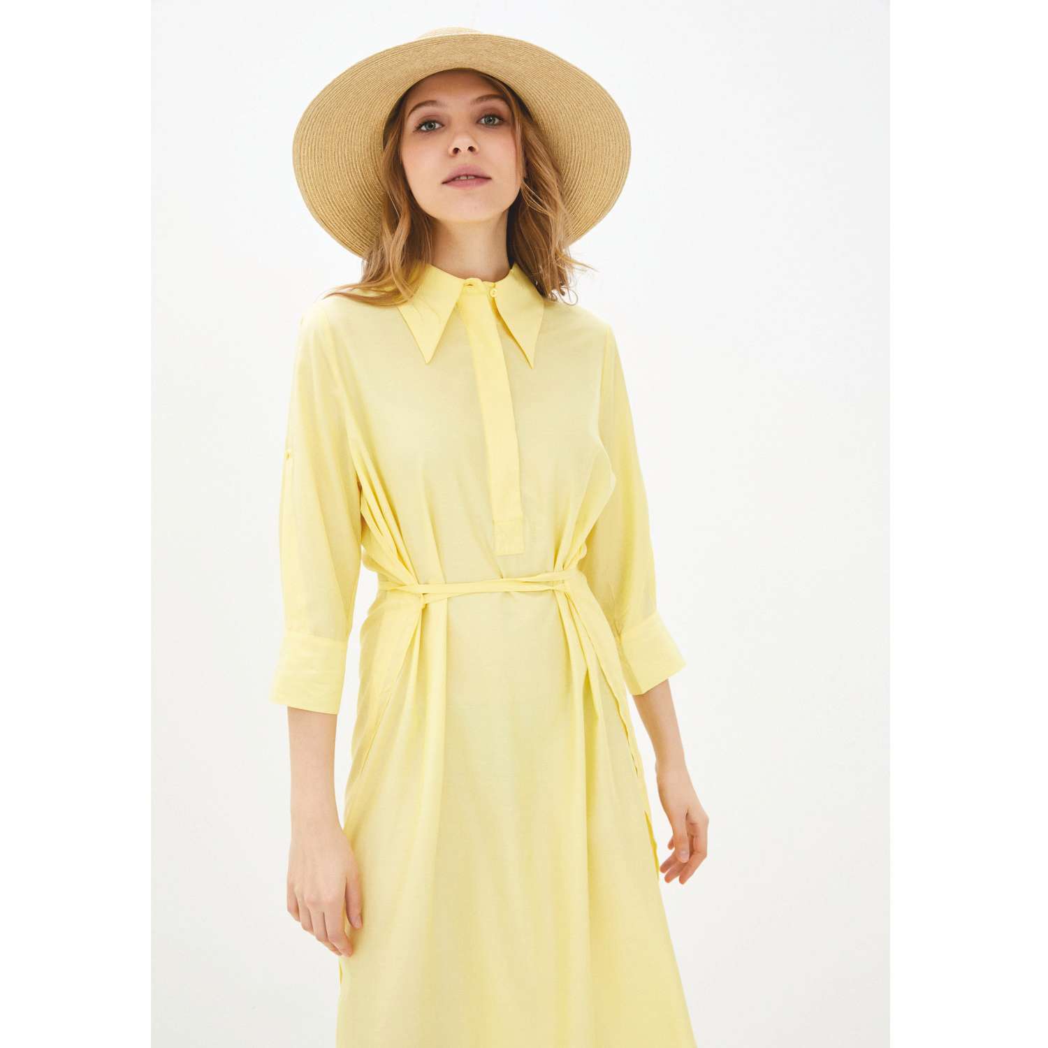 Платье W.sharvel SRR9099D-yellow - фото 2