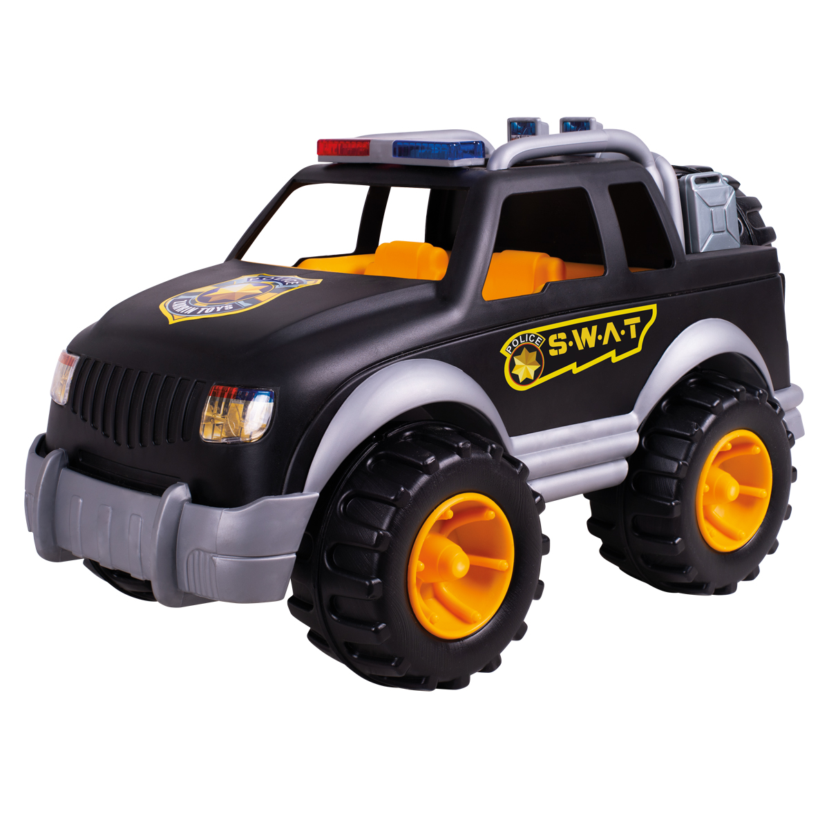 Автомобиль Zarrin Toys Jeep без механизмов черный I5/черный - фото 1