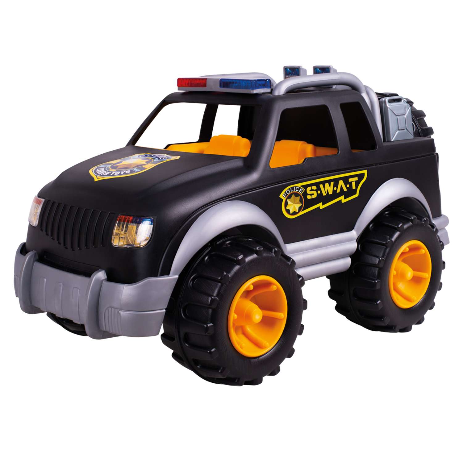 Игрушка Zarrin Toys Джип Police черный I5/черный - фото 1