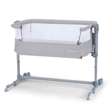 Кроватка приставная Kinderkraft Neste Air Grey Melange
