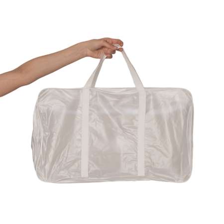 Набор сумок для роддома Eve Store S/M/L из 3 штук матовый белый