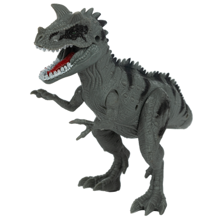 Игровой набор KiddiePlay Фигурки динозавра - Пахицелафозавр и Карнотавр со световым и звуковым эффектом