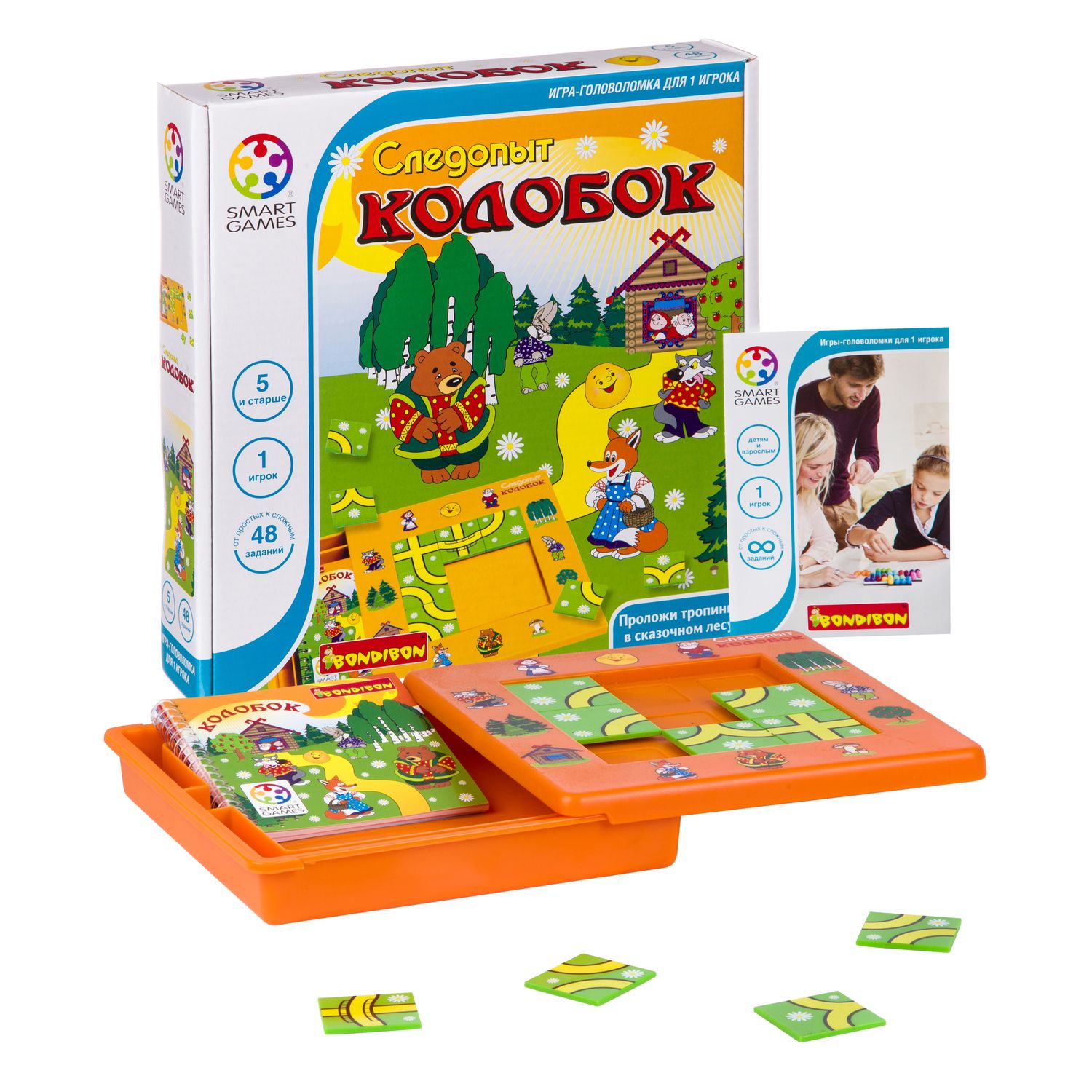 Логическая игра Bondibon Колобок