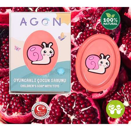 Детское мыло AGON Мыло с игрушкой внутри