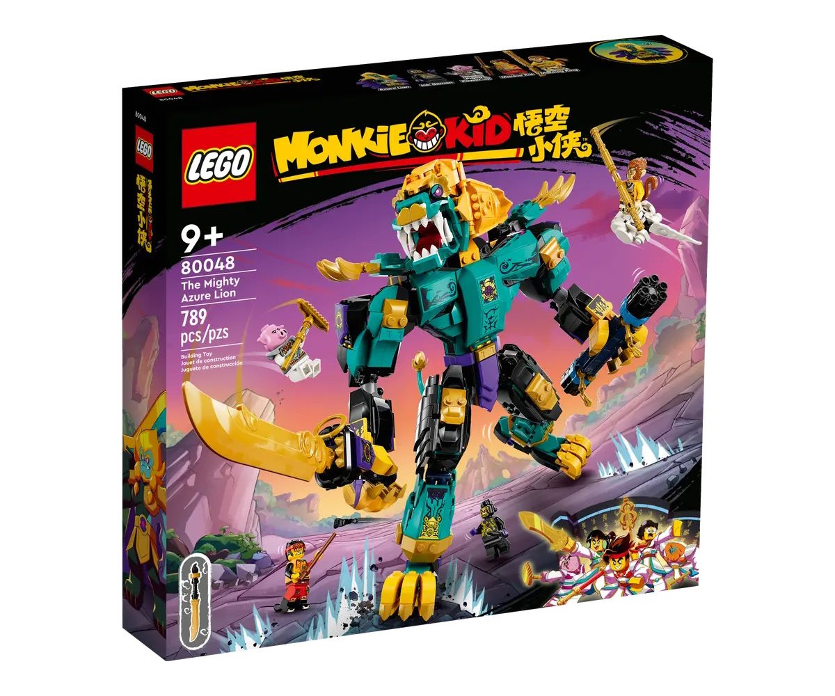 Конструктор LEGO Monkie Kid The Mighty Azure Lion 80048 - фото 6