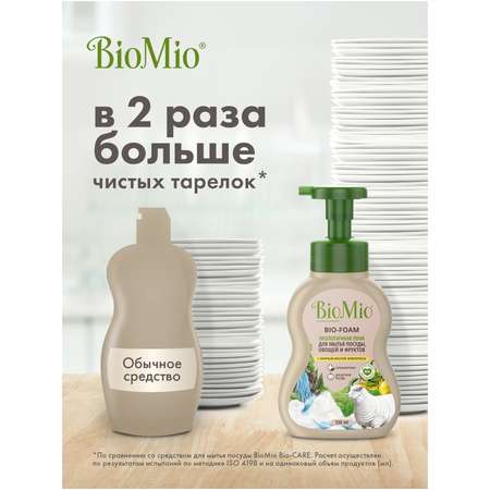 Пена для мытья посуды BioMio Bio-Foam Лемонграсс 350мл