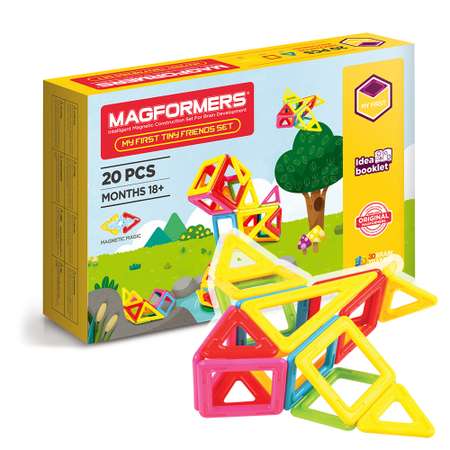 Магнитный конструктор Magformers Tiny Friends 20 деталей