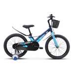 Велосипед детский STELS Flash KR 18 Z010 9.1 Темно-синий/Зеленый