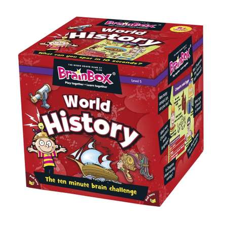 Настольная игра BrainBox Сундучок Знаний World History на английском языке