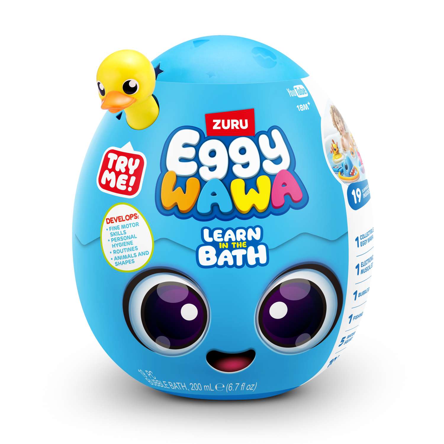 Игрушка Zuru Eggywawa Bathtime в непрозрачной упаковке (Сюрприз) 15101 - фото 24