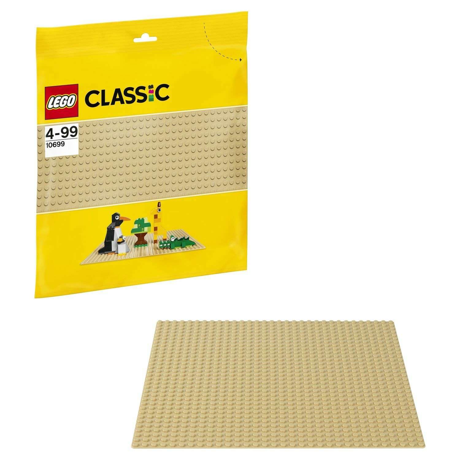 Конструктор LEGO Classic Строительная пластина желтого цвета (10699) - фото 1